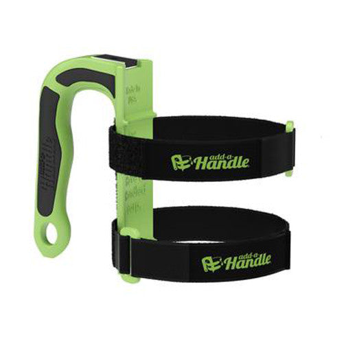 Add-a-Handle carries, hooks, and holds items up to 30lbs. Great gift idea!